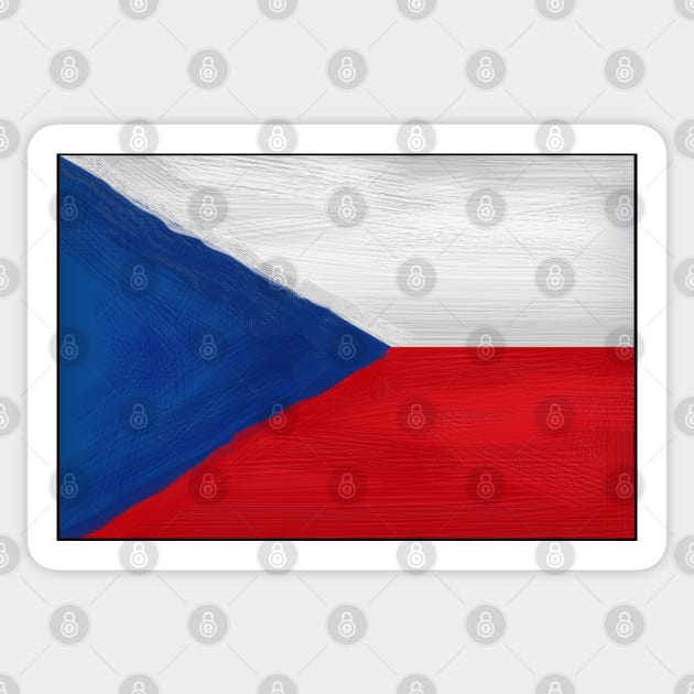 Czech Flag Sticker by Dojaja